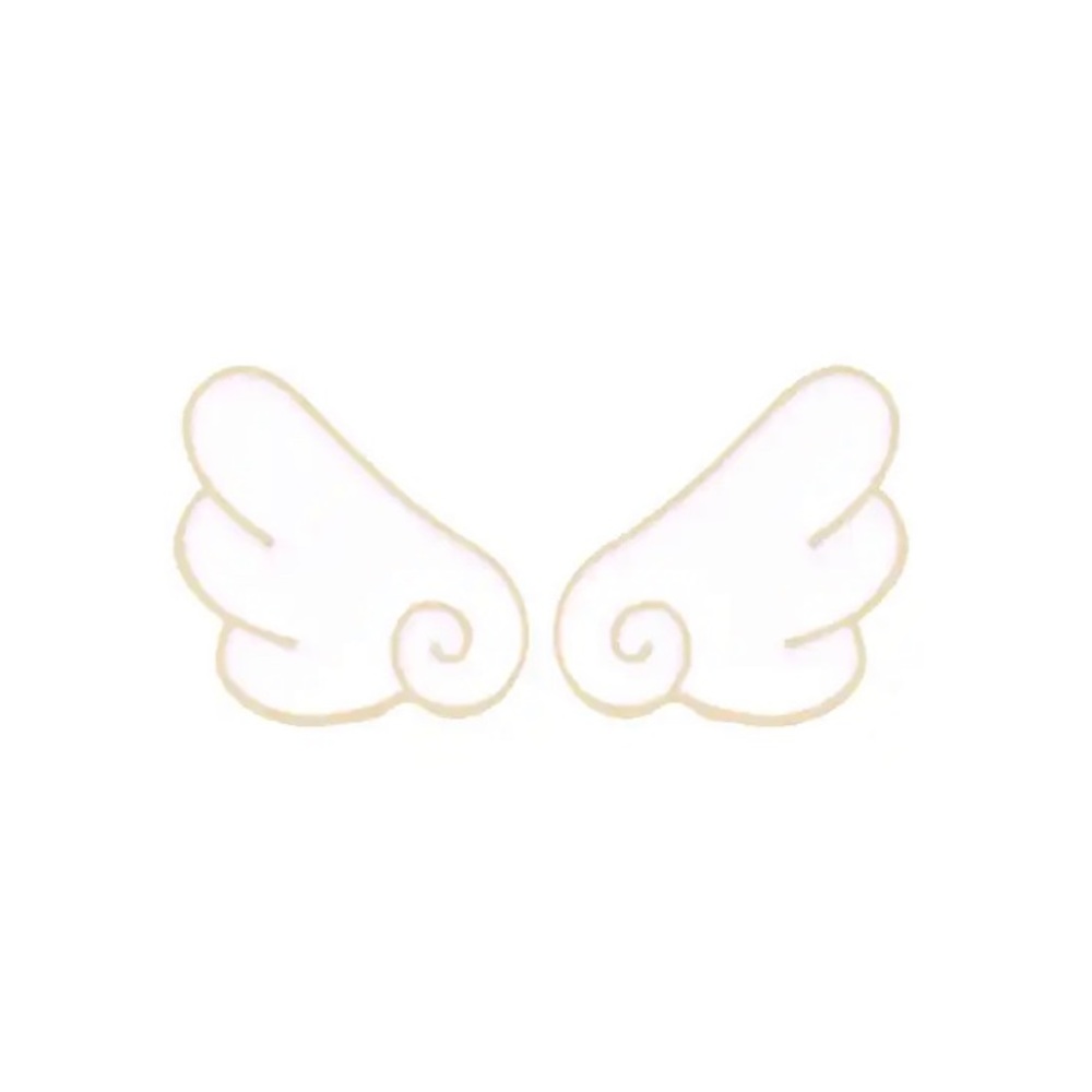 2 pcs | Cute Angel Wings Brooch Pin Lapel Bag Shirt Badge Accessories